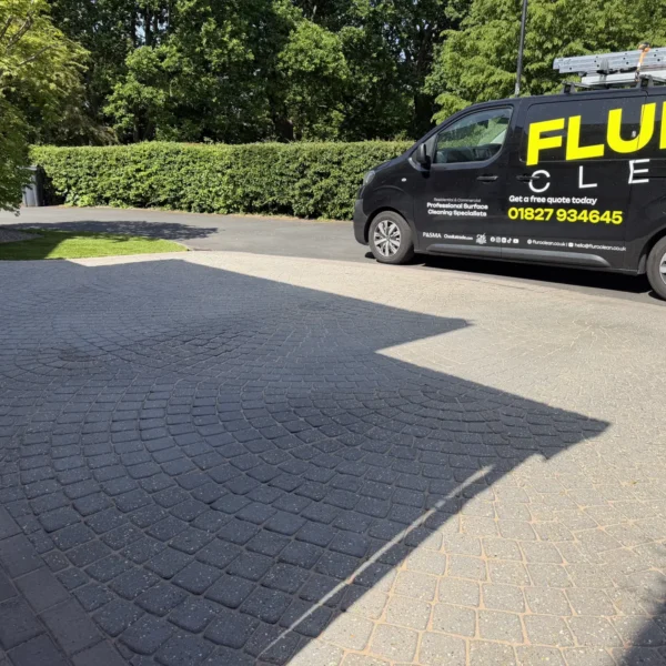 driveway-cleaning-after-3 Driveway after professional cleaning