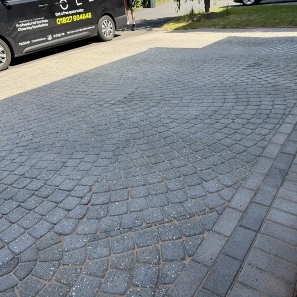 driveway-cleaning-after-4 Driveway after professional cleaning