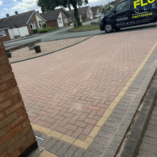 driveway-cleaning-after-7 Driveway after professional cleaning