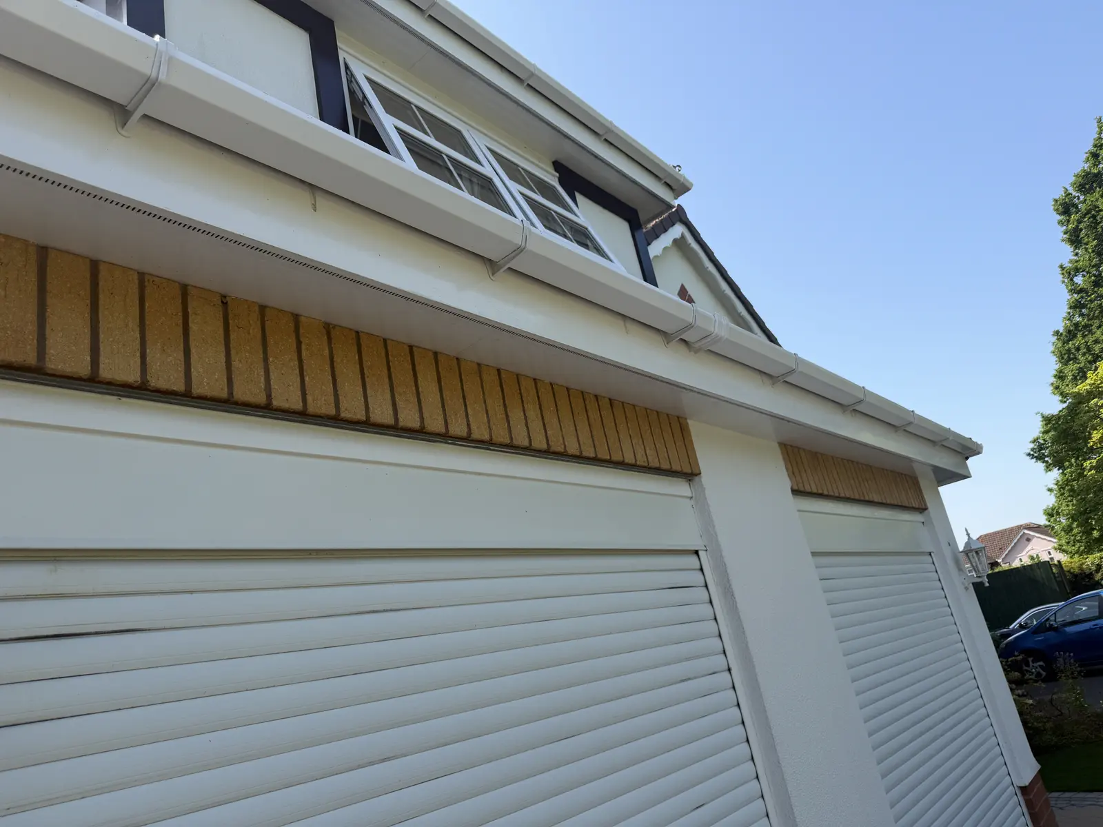 Fascia & Soffit after professional cleaning
