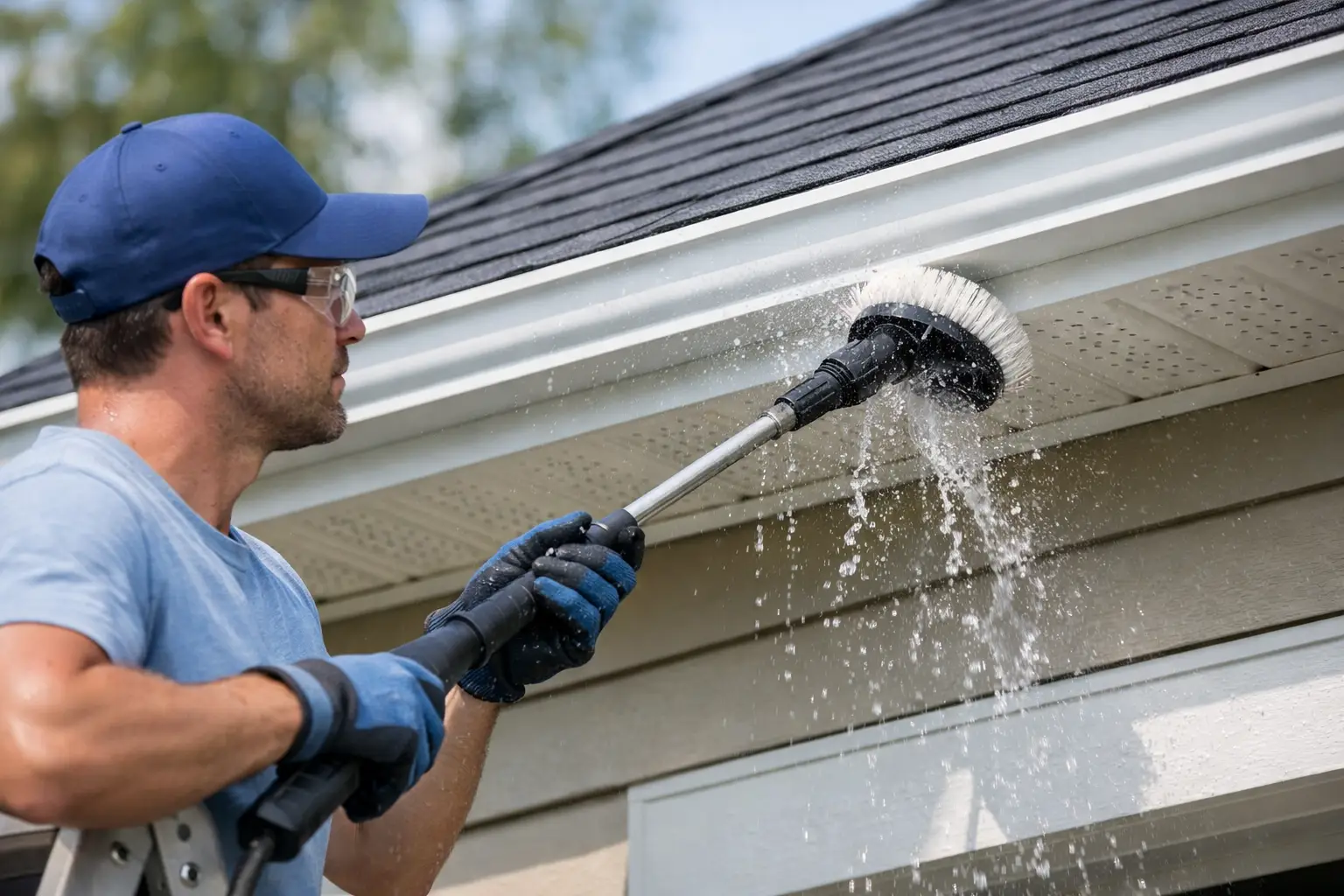 How to Clean Fascia and Soffits Safely